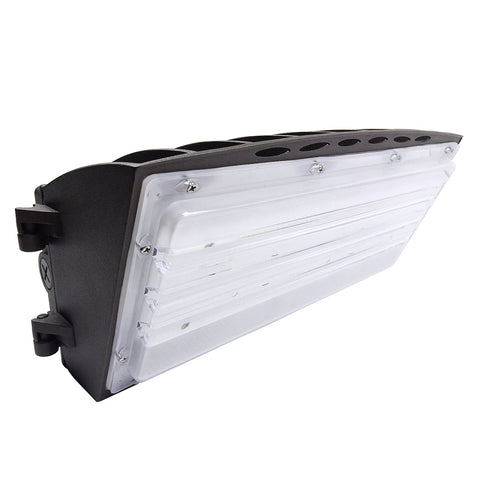 100W LED Semi Cutoff Wall Pack Light AC120-277V