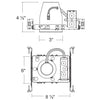 LEDQuant 3" Inch New Construction Recessed Housing Can without Driver for Ceiling Downlights TP24 Connection IC Rated