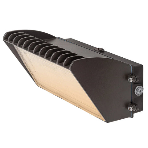 Tunable LED Semi Cutoff Wall Pack Light With Photocell AC120-277V